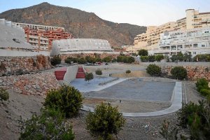 El parque  de Las Colinas y los pasos ejecutados de forma paralela lucen así a menos de un mes para 