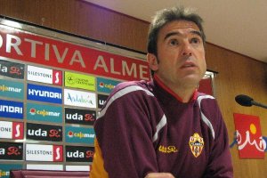 En su etapa en el Almería.