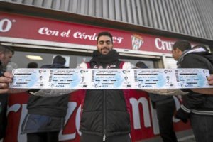 La locura en Córdoba para ver al Real Madrid.