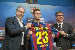 Zubizarreta en la presentación de su último refuerzo.