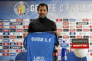Quique Sánchez Flores dice que es feliz trabajando en el Getafe.