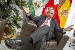 El alcalde de Almería, Luis Rogelio Rodríguez Comendador