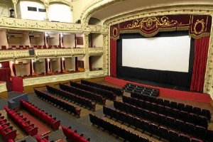 Vista del Teatro Cervantes, que acogerá el ciclo de invierno de 2015 del Cine Club.