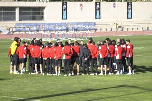 Soriano estuvo en la charla y se fue al vestuario.