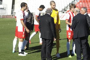 Alfonso y Rubén, antes de la foto.