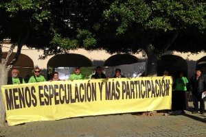 Reivindicación de los miembros de Salvemos La Molineta