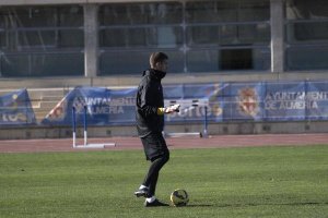 Yeray es el recambio, por ahora, de Rubén.