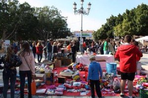 El mercadillo se celebró el pasado domingo.
