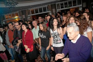 Juan Carrión, en la fiesta Beatles del año pasado.  