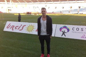 Pirmin Strasser, en el primer entreno de JIM.