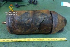 El artefacto que tenía una carga explosiva de quince kilogramos de TNT