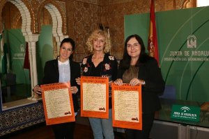 Presentación del circuito a cargo de Rocío Garrido, Chelo Milán e Isabel Arévalo.