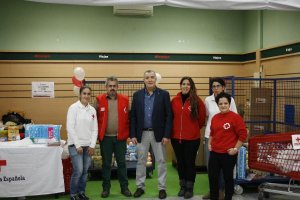 Los voluntarios son el pilar básico de Cruz Roja, que cuenta con la colaboración de unos 200 para po