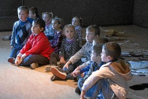 Iniciativa infantil que tuvo lugar el pasado sábado en el Museo de Almería. 
