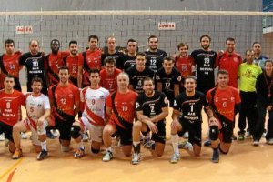 Mintonette y Cervantes de Sevilla posan para la Historia.