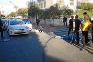 Instantes posteriores al atropello