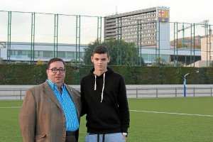 JOSÉ JUAN RUBÍ en La Masía con Antonio Jesús Cantón. 