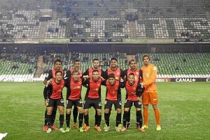 El once del Almería.