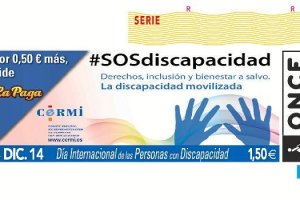 El sorteo de ayer estaba dedicado al Día de la Discapacidad.