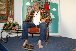 Terry Gilliam, durante su entrevista con LA VOZ.