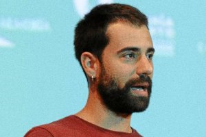 Pablo Miralles, en la presentación del cortometraje.