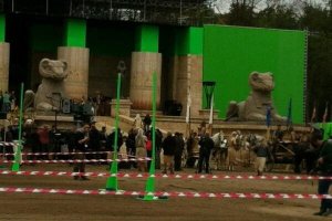 Decorado de Exodus en Almería.