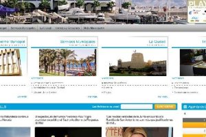 Captura de la web municipal.