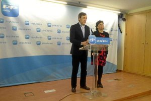 Rueda de prensa del PP.