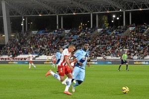 Wellington, en una jugada del Almería-Rayo.