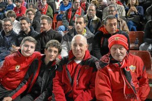 Aficionados del Almería.