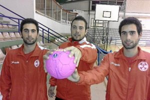 Alberto, Antonio y Carlos. 