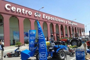 El Palacio de Exposiciones y Congresos durante Expolevante.