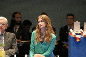 La actriz, Nerea Camacho.