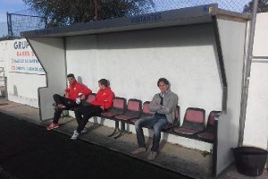 Ortega, entrenador del Almería Juvenil.