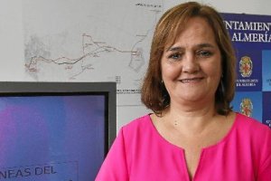 María Muñiz en una presentación 