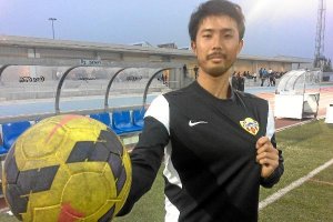 El japonés que trabaja con los niños del Almería.