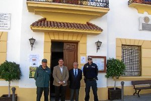 Subdelegado, alcalde y responsables de seguridad