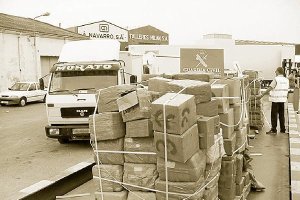 Alijo de la Operación Palmera en el Puerto de Almería
