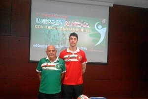 Piero con Miguel Ángel Fornés.