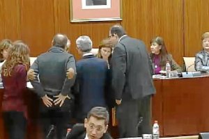 La Comisión de Agricultura, antes de comenzar la votación.