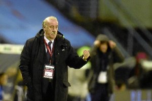 Vicente del Bosque, en Balaídos.