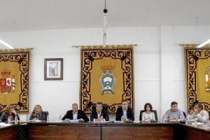 Pleno municipal celebrado el pasado viernes.