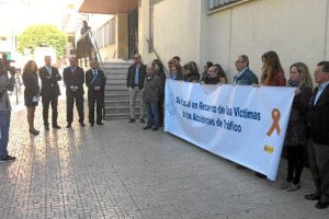 Concentración en la Jefatura Provincial de Tráfico