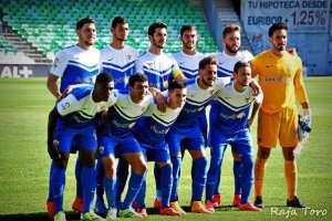 El once del Almería B.