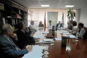 Reunión de la Comisión celebrada ayer.