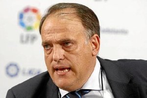 Javier Tebas, presidente de la LFP.