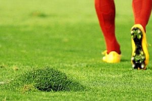 Césped de Mestalla.