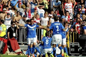 Imagen del partido de la pasada Liga.