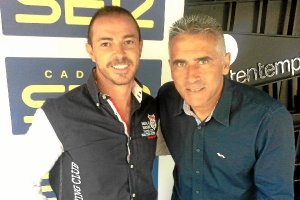 Con Paco Pérez Viedma, gerente de Tentempié.