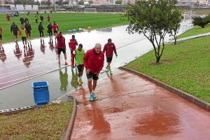 Final del entrenamiento.